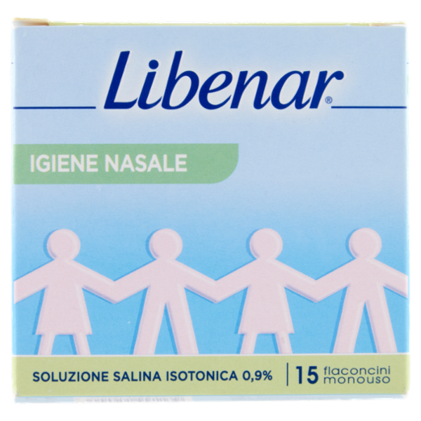 Libenar Igiene Nasale flaconcini monouso 15 x 5 ml