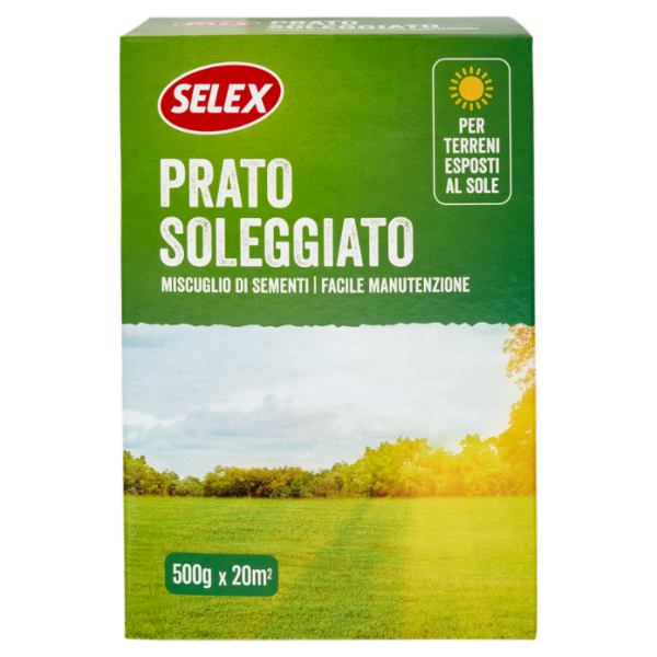 Selex Giardinaggio Sementi Prato Soleggiato 500 g