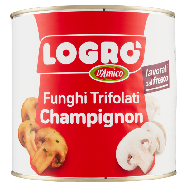Logrò Funghi Trifolati Champignon 2400 g