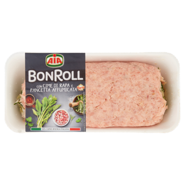 Aia BonRoll con Cime di Rapa e Pancetta Affumicata 0,680 kg