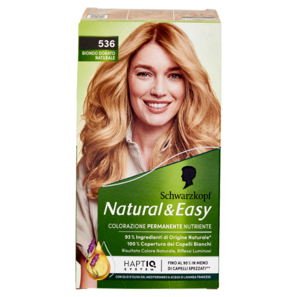 Schwarzkopf Natural&Easy 536 Biondo Dorato Naturale