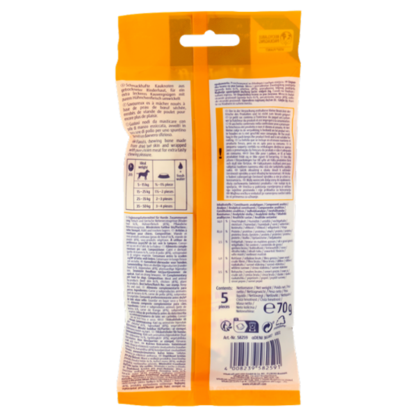 Vitakraft Delicious Chews Nodi da Masticare per Coccolarsi 5 pezzi 70 g