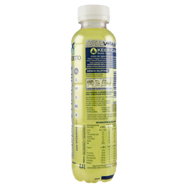 San Benedetto Aquavitamin Keep-Calm Gusto Cedro 0,4 L