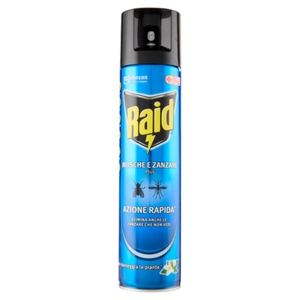 Raid Mosche e Zanzare, 400 ml