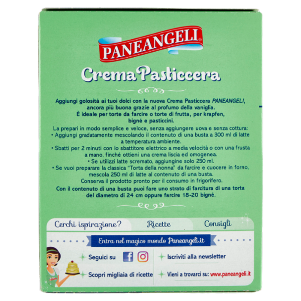 PANEANGELI Crema Pasticcera 2 x 75 g