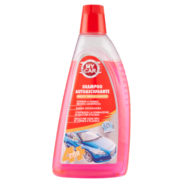 My Car Shampoo Autoasciugante Riduce i Tempi di Lavaggio 1000 ml