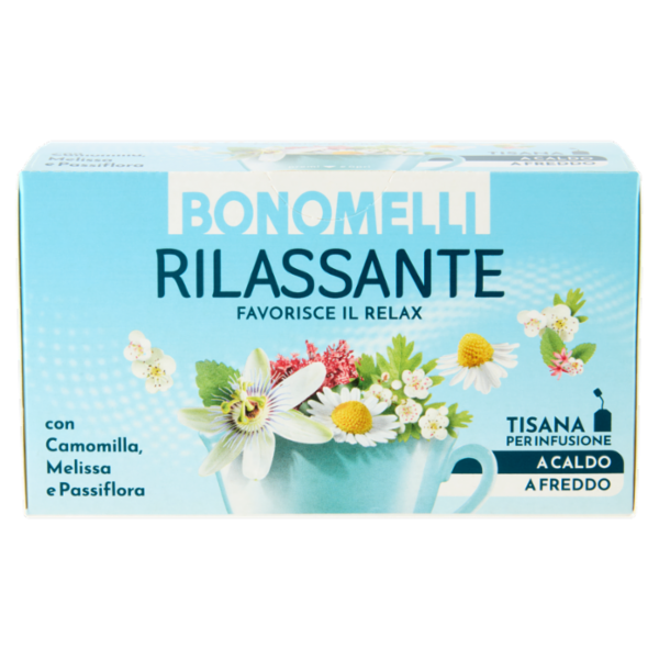 Bonomelli Rilassante Tisana per Infusione 16 Filtri 32 g