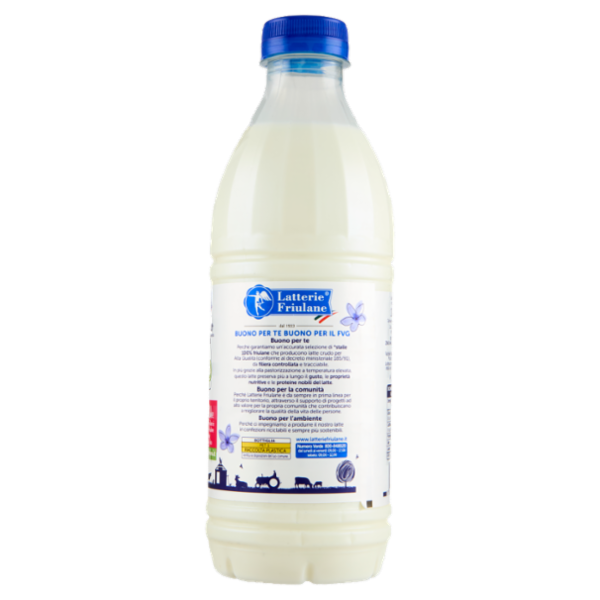 Latterie Friulane Latte Intero Pastorizzato a temperatura elevata 1000 ml