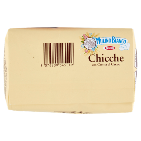 Mulino Bianco Chicche Biscotti con Crema al Cacao 200g