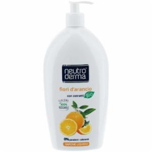 Neutroderma Sapone Liquido Fiori Arancio 1l