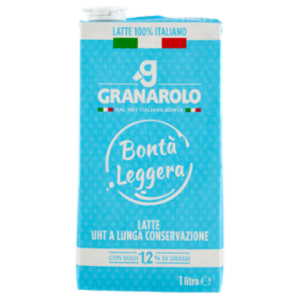 Granarolo Bontà Leggera Latte UHT a Lunga Conservazione 1 Litro