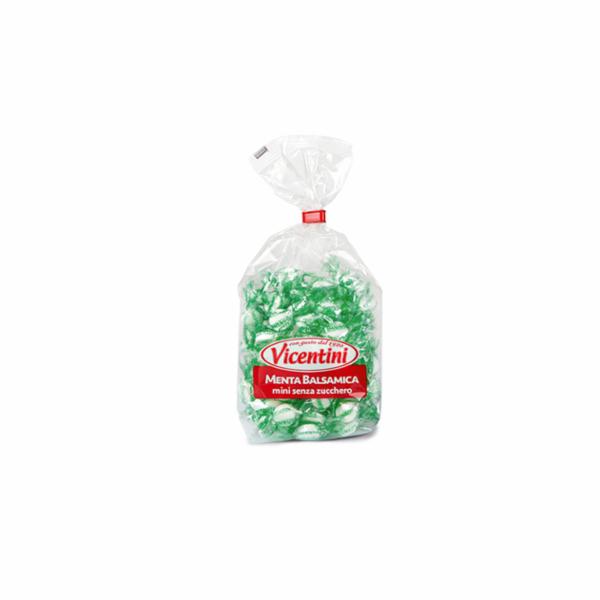 Vicentini Mini Menta Balsamica Senza Zucchero 100 g