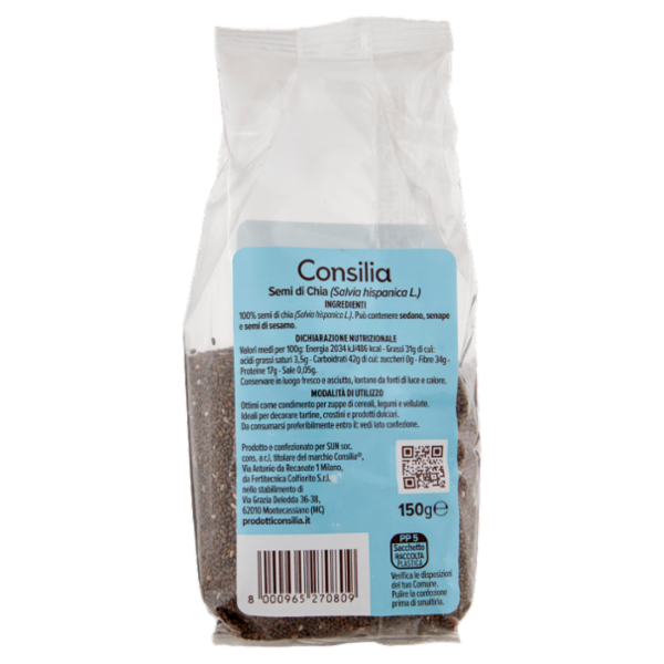 Consilia Semi di Chia 150 g