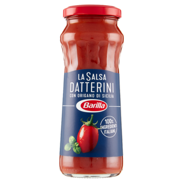 Barilla Salsa Pronta Datterini e Origano 100% ingredienti italiani 300g
