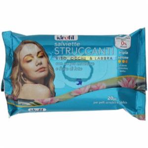 Idrofil Salviettine Struccanti Fiori Di Loto 20 Pezzi