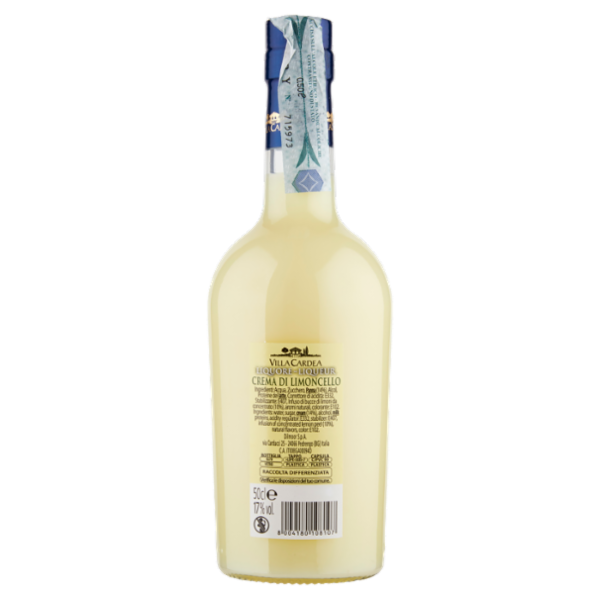 Villa Cardea Liquore Crema Limoncello 50 cl