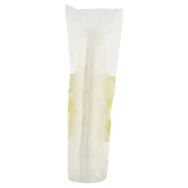 Consilia Bicchieri Trasparenti Biodegradabili e Compostabili 200 cc 50 pezzi