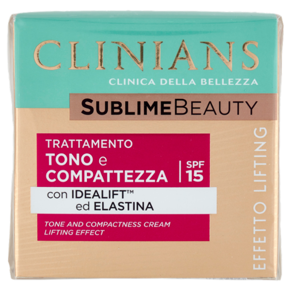 Clinians Sublime Beauty Trattamento Tono e Compattezza SPF 15 50 mL