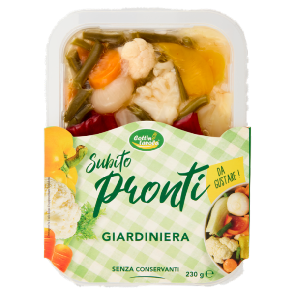 Cottin tavola Subito pronti Giardiniera 230 g