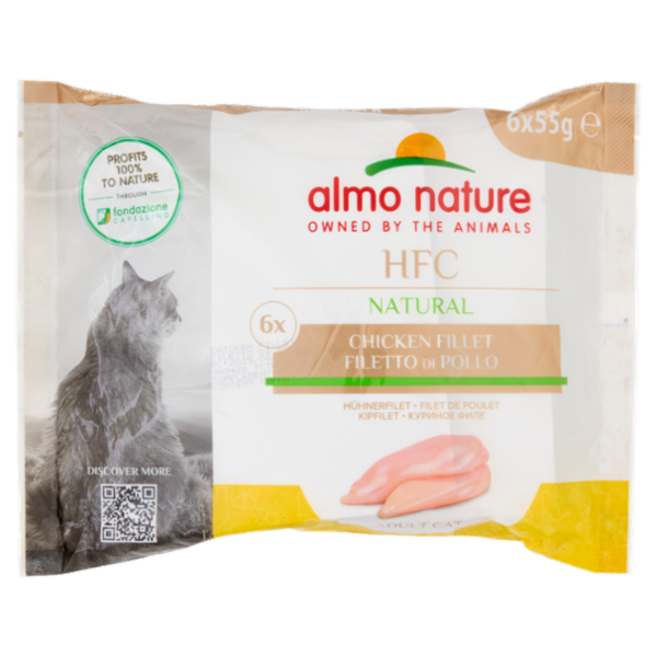 almo nature HFC Natural Filetto di Pollo Adult Cat 6 x 55 g
