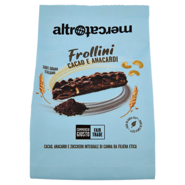 altromercato Frollini Cacao e Anacardi 300 g