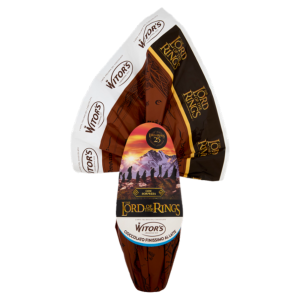 Witor's Uovo the Lord of the Rings Cioccolato Finissimo al Latte 240 g