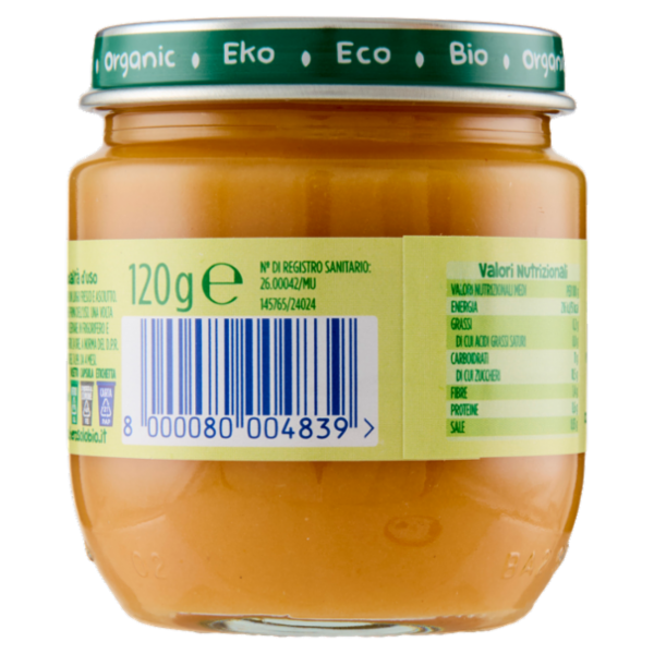 Hero Solo Bio Pera, Banana e Carota 120 g