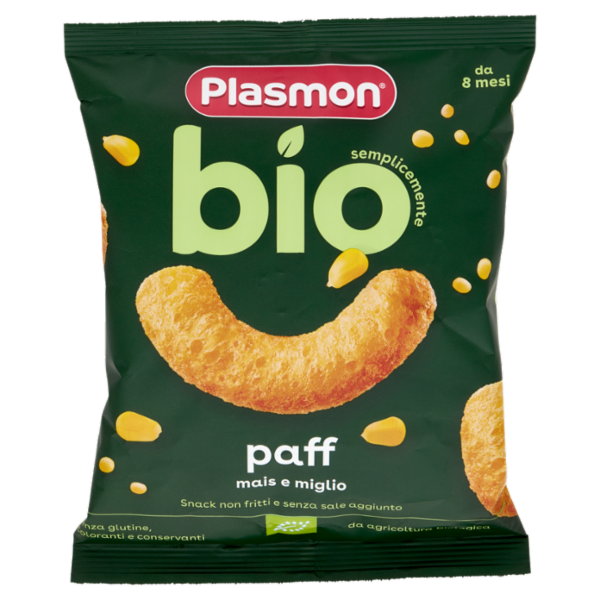 Plasmon semplicemente bio paff mais e miglio 15 g