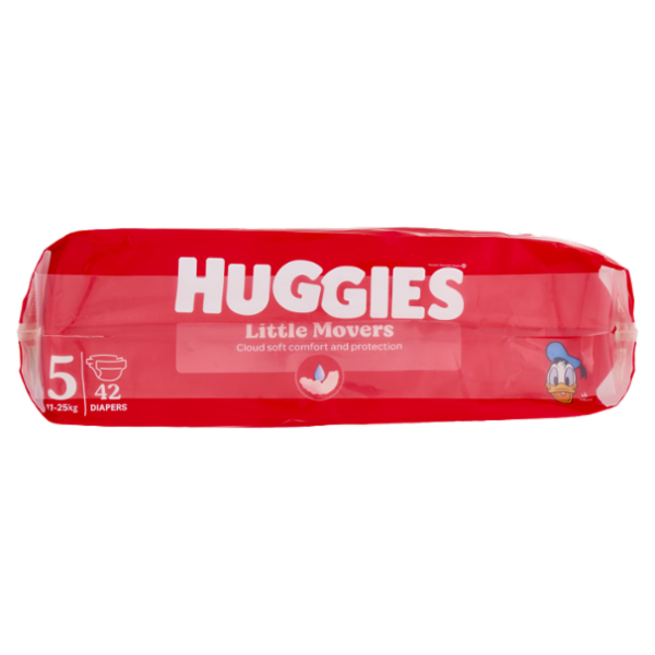 Huggies Little Movers Pannolini 5 11-25 Kg 42 pz