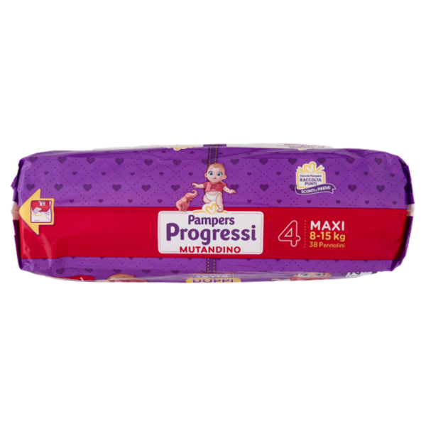 Pampers Progressi Mutandino Maxi 19 + 19 pz