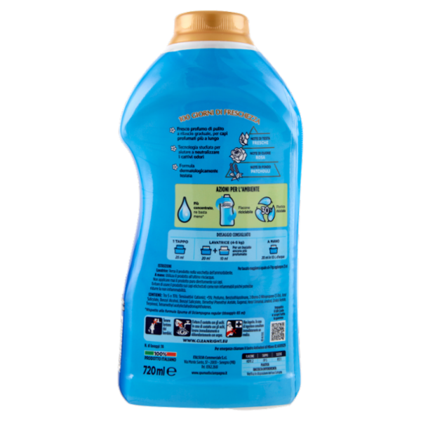 Spuma di Sciampagna Ammorbidente Concentrato Fresca Rugiada 720 ml