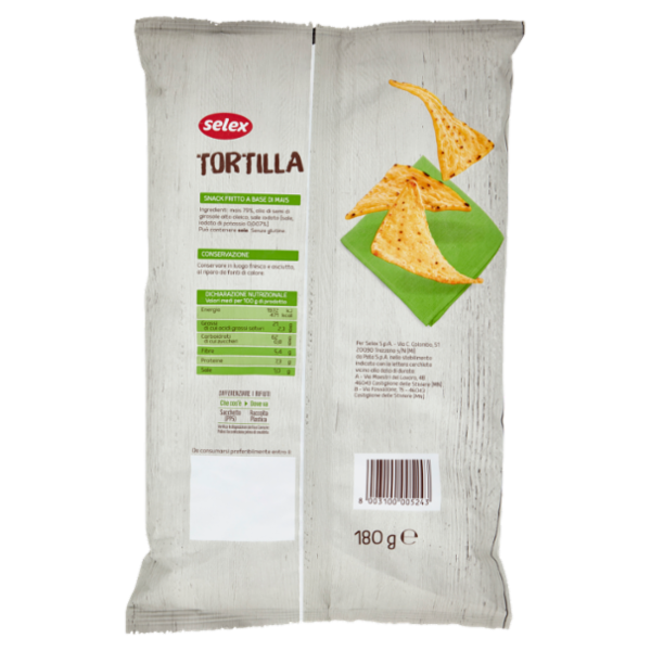 Selex Tortilla 180 g