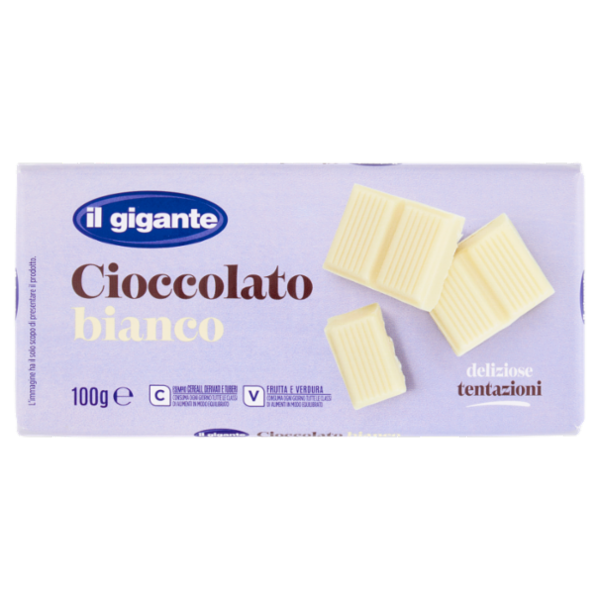 IL GIGANTE Cioccolato bianco 100 g
