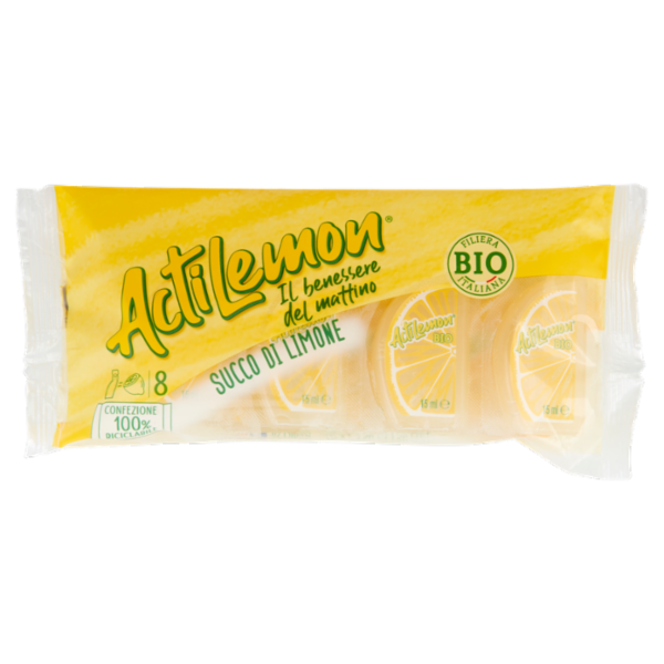 ActiLemon Succo di Limone Bio 8 x 15 ml