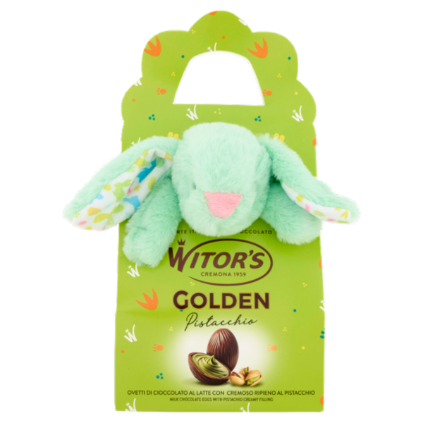 Witor's Golden Pistacchio Ovetti di Cioccolato al Latte 120 g