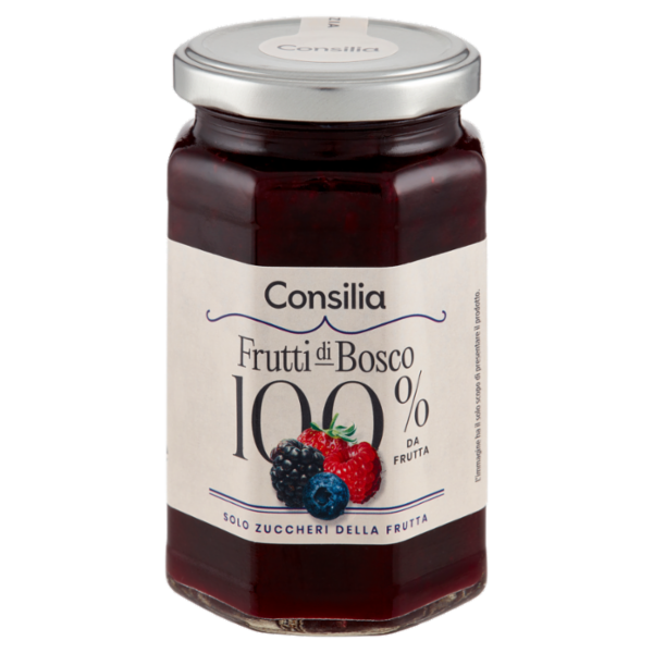 Consilia 100% da Frutta Frutti di Bosco 330 g