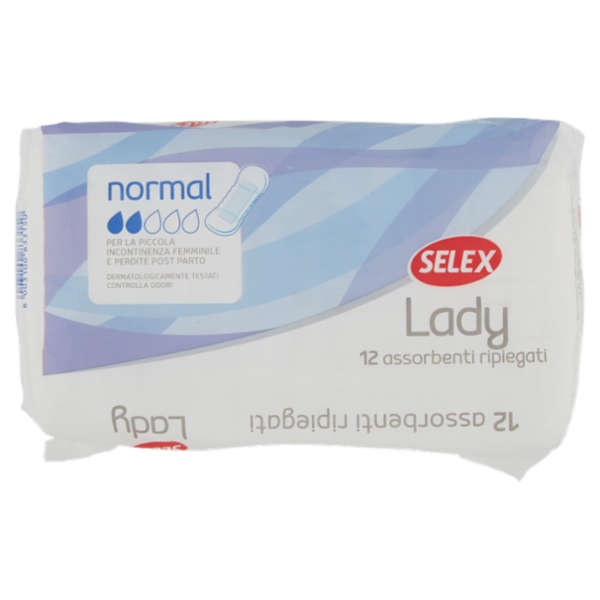 Selex Assorbenti Lady Normal Ripiegati 12 pezzi