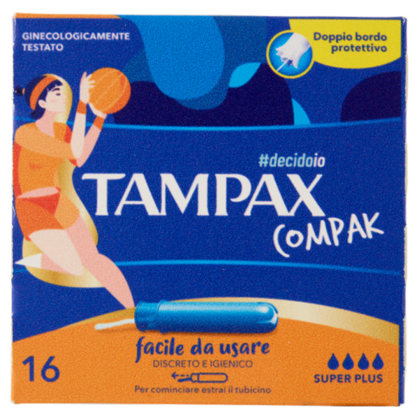 Tampax Compak Super Plus 16 pz