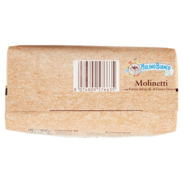 Mulino Bianco Molinetti con Farina Integrale di Grano Saraceno 350g