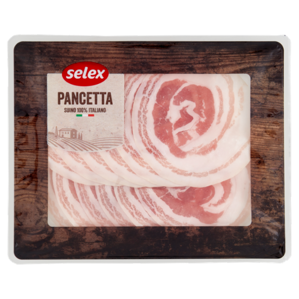 Selex Pancetta Arrotolata a Fette 100 g
