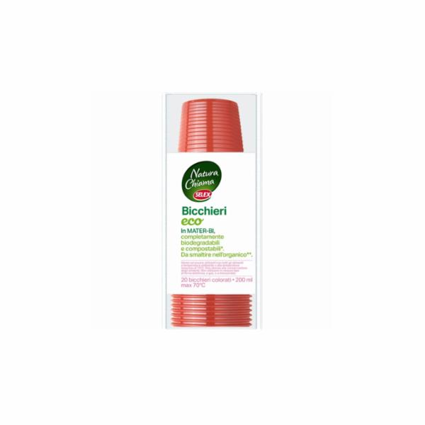 Bicchieri Compostabili 200cc 20 pz