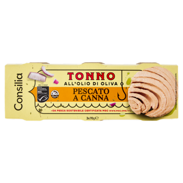 Consilia Tonno all'Olio di Oliva 3x70 g