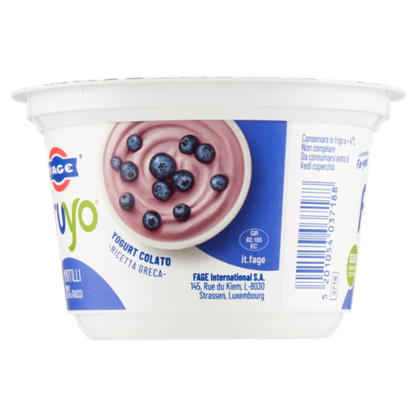 Fage fruyo Mirtilli 0% Grassi 150 g