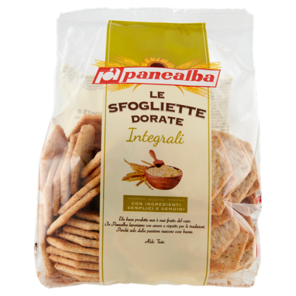 panealba le Sfogliette Dorate Integrali 180 g