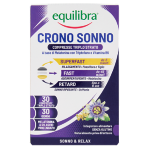 Equilibra Crono Sonno Compresse Triplo Strato 30 x 0,5 g