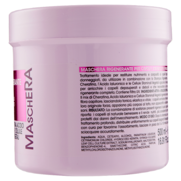 Dikson Maschera Rigenerante per Capelli Indeboliti e Fragili 500 ml