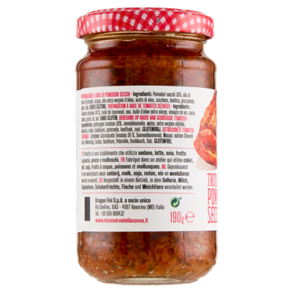 Le Conserve della Nonna Trito di Pomodori Secchi 190 g