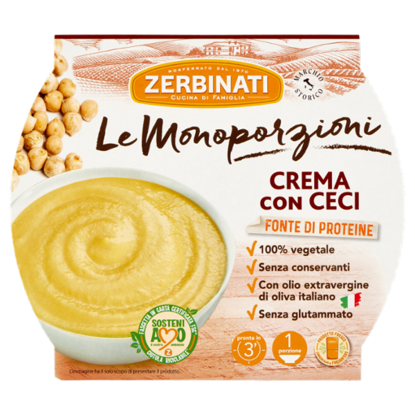 Zerbinati Le Monoporzioni Crema con Ceci 310 g