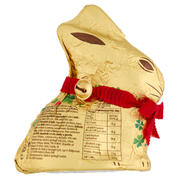 Lindt Gold Bunny Special Edition Quadrifoglio Latte 100 g