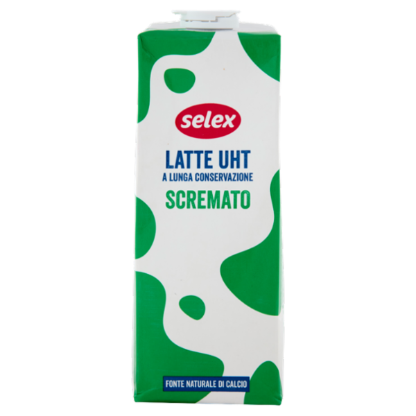 Selex Latte Uht Scremato 1 L